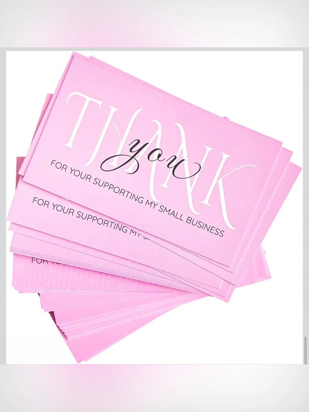 Thank You Cards - Set of 100